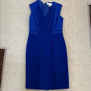 Boss Royal Blue Midi Dress